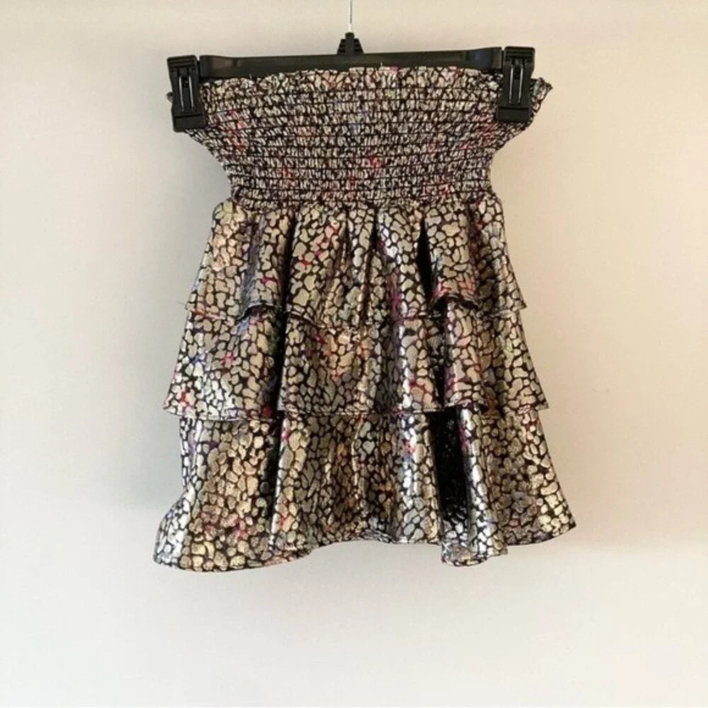 NWT Ramy Brook Augusta Ruffle Mini‎ Skirt | XXS